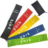 Комплект эспандеров "York" латексная петля 600х50 мм (5 штук) С33511