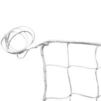 Сетка волейбольная безузловая упрощенная 9.5х1 м, без ленты, яч. 100х100 мм, 2.2 мм (белая)