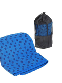 Полотенце для йоги 183х63 (синее) с сумкой для переноски С28849-3