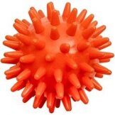 Мяч массажный (оранжевый) твердый ПВХ 6см С28756